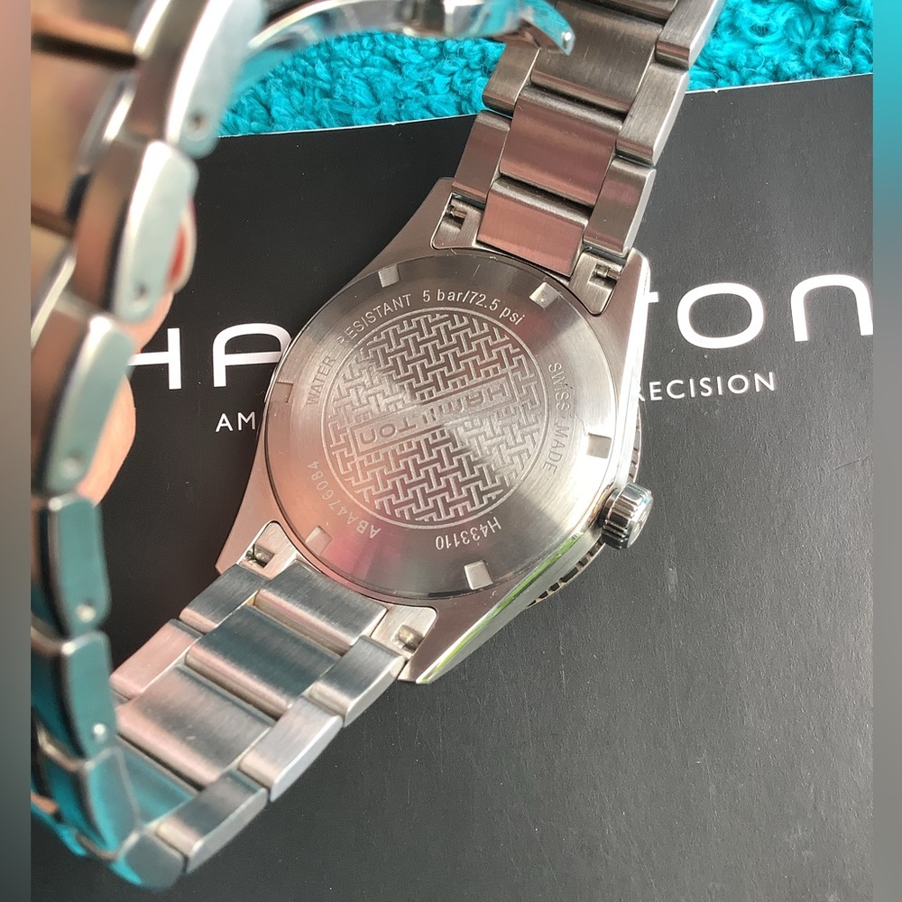 Mens HAMILTON BIG and NICE stainless steel watch💥💥 - Picture 15 of 15